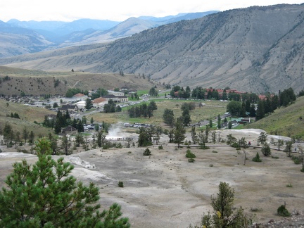 Arial View of Fort Yellowstone